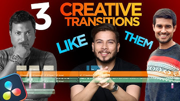 EDIT Like DHRUV RATHI , NITISH RAJPUT etc.|  INK Transition | DaVinci Resolve
