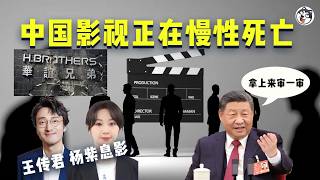 中國影視產業13年暴跌78%從506部腰斬至110部，杨紫王传君集體退圈背後真相曝光，70%項目過審即死亡，吳亦凡連坐制讓投資血本無歸，韓國日本內容出海狂賺百億美元，習近平審查如何親手殺死萬億市場