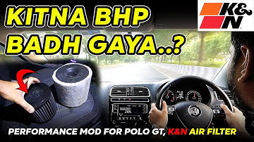 New "Performance Mod" for my POLO GT TSI | K&N Air Filter | Uditverse