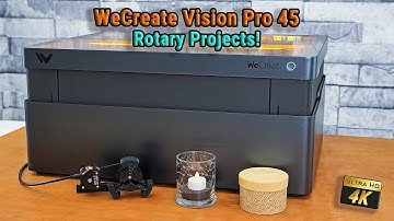 WeCreat Vision Pro 45  Rotary Projects #wecreate #wecreat #engraving #rotary #fun #diycrafts #diy