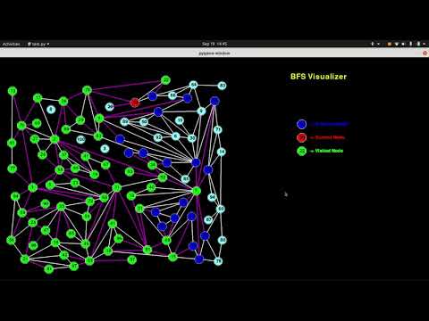 BFS Visualization in python
