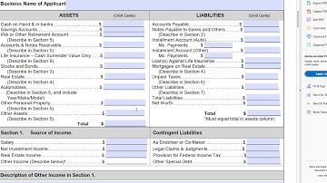 The SBA Form 413 or Personal Financial Statement and Everything You Need to Know to Fill It Out