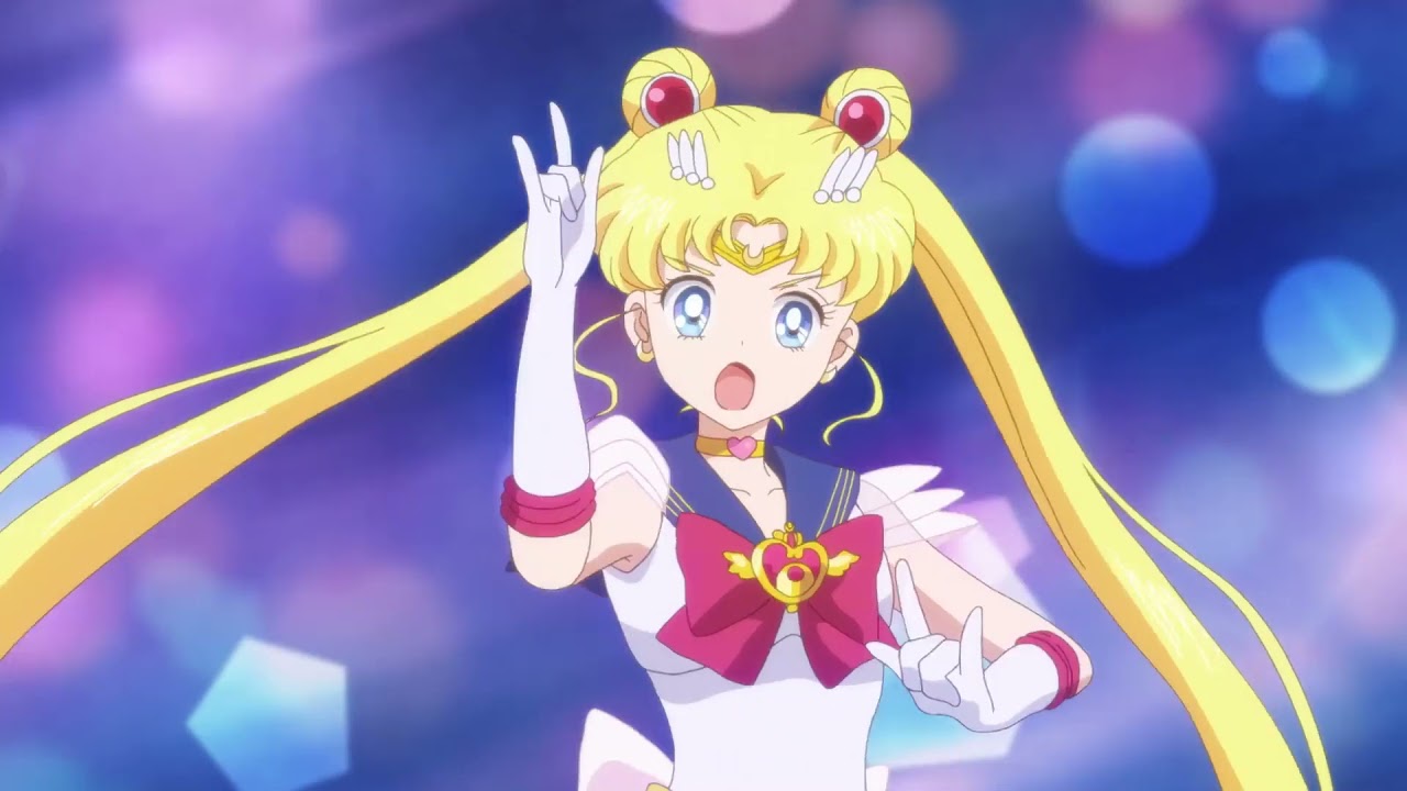 Super Sailor Moon \u0026 Super Sailor Chibi Moon Speech Untranslated English Netflix Dub Speech