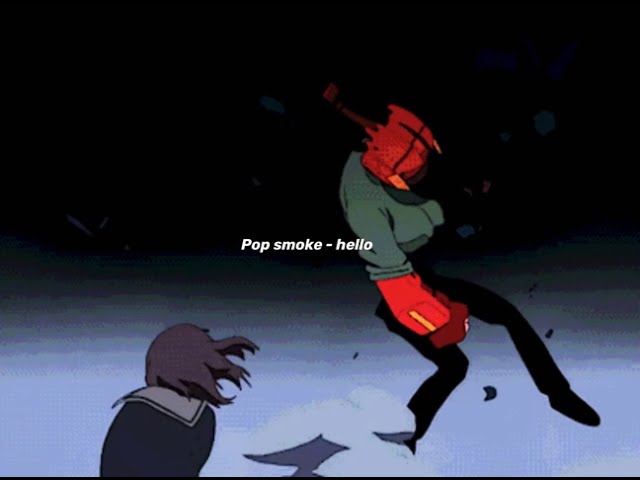 Pop smoke & a boogie wit da hoodie - hello ( Slowed + Reverb )