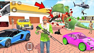 😱 Franklin Ki City Mai Aaya Dainashor 💥😡 Indian Theft Auto 💥🤯 Indian bike Driving 3d Game 💥😱 screenshot 4