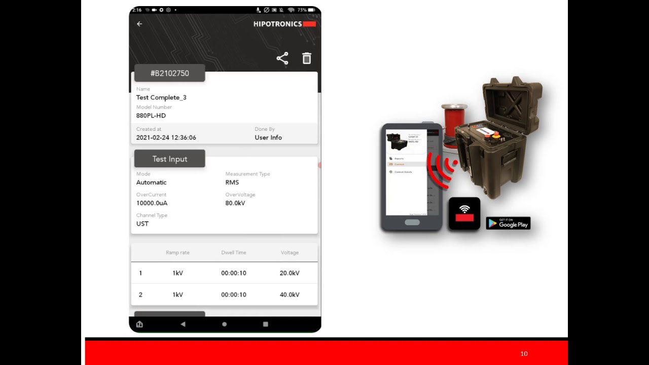 HIPODirect App! Software for HIPOTRONICS WiFi-direct capable products