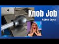 Let&#39;s get a Knob-Job! Fixing a knob-less handle for the mill. ASMR style.