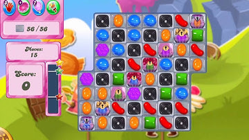 Candy Crush Saga Level 1670 No boosters Less moves