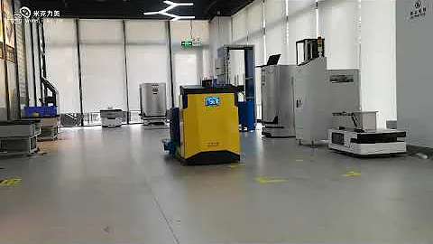 Laser Guided Forklift AGV; Automated Forklift truck