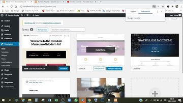 Mengganti Thema dan membuat Widget di Wordpress