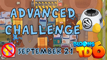 Bloons TD 6 Advanced Challenge | U Got Lucky Or U Have Skill? V2 | No MK No Powers September 21 2022