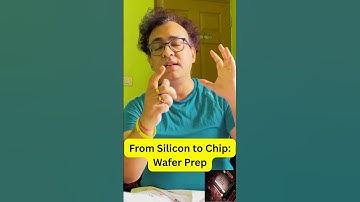 From Silicon to Chip: Wafer Prep 🔬✨ | Semiconductor | Subhasish Chakraborti