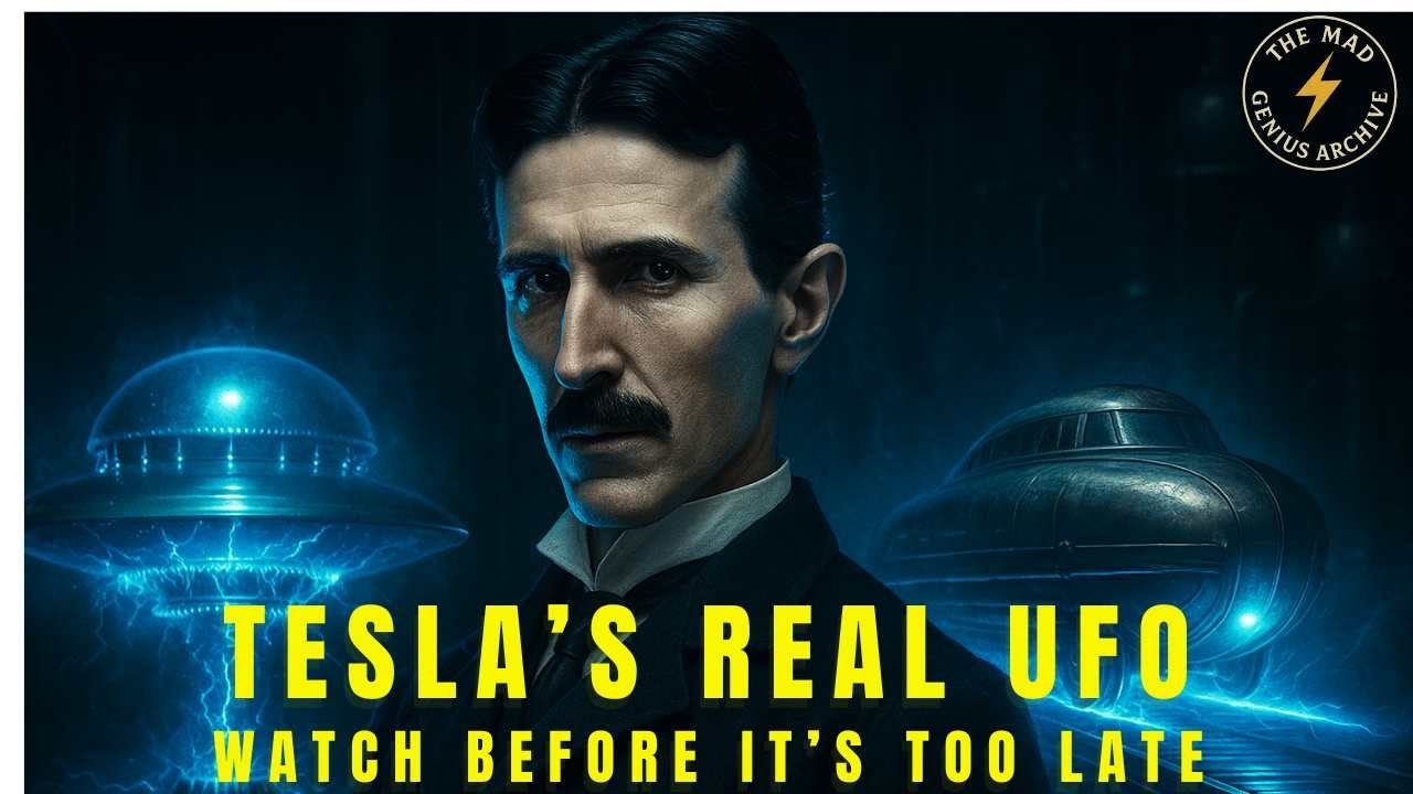 The Aircraft That Needed No Fuel — Tesla’s Real UFO Concept