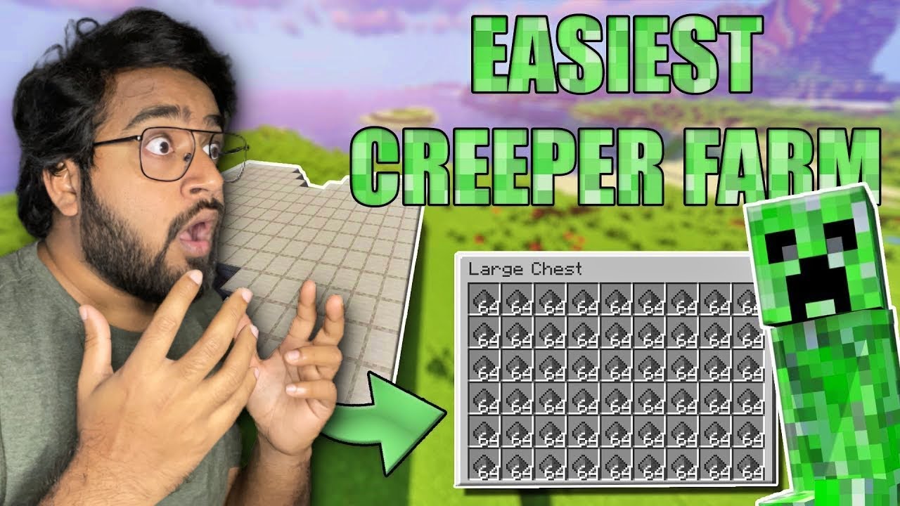 Minecraft Dream Kingdom Creeper Farm highlights | 