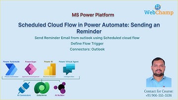 Power Automate 4: How to Create a Scheduled Flow in Power Automate | Step-by-Step Tutorial