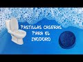 PASTILLAS CASERAS para desinfectar el inodoro 🚾 natural, económica y doble duración