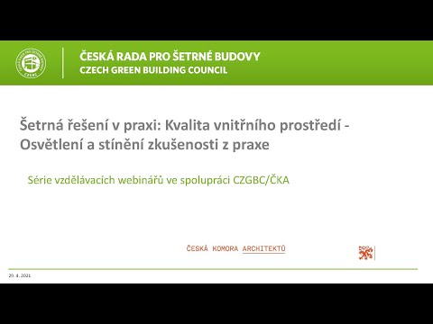 Šetrná řešení v
