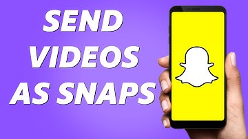 How to Send Videos as Snaps Snapchat! (Easy 2025)