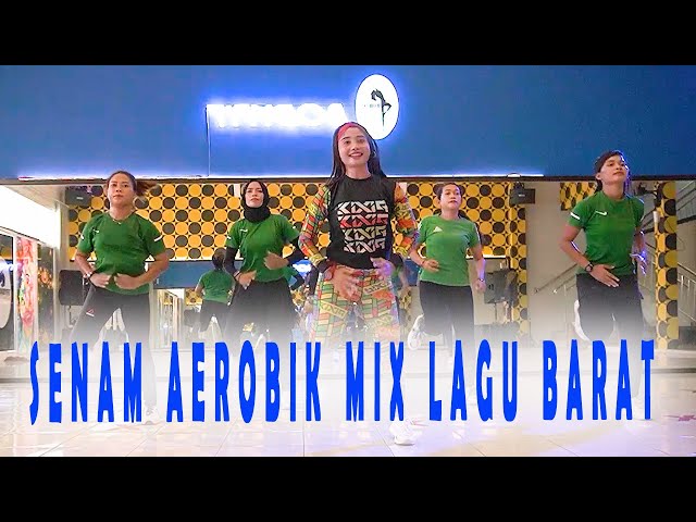 SENAM AEROBIK MIX LAGU BARAT 40 MENIT class=