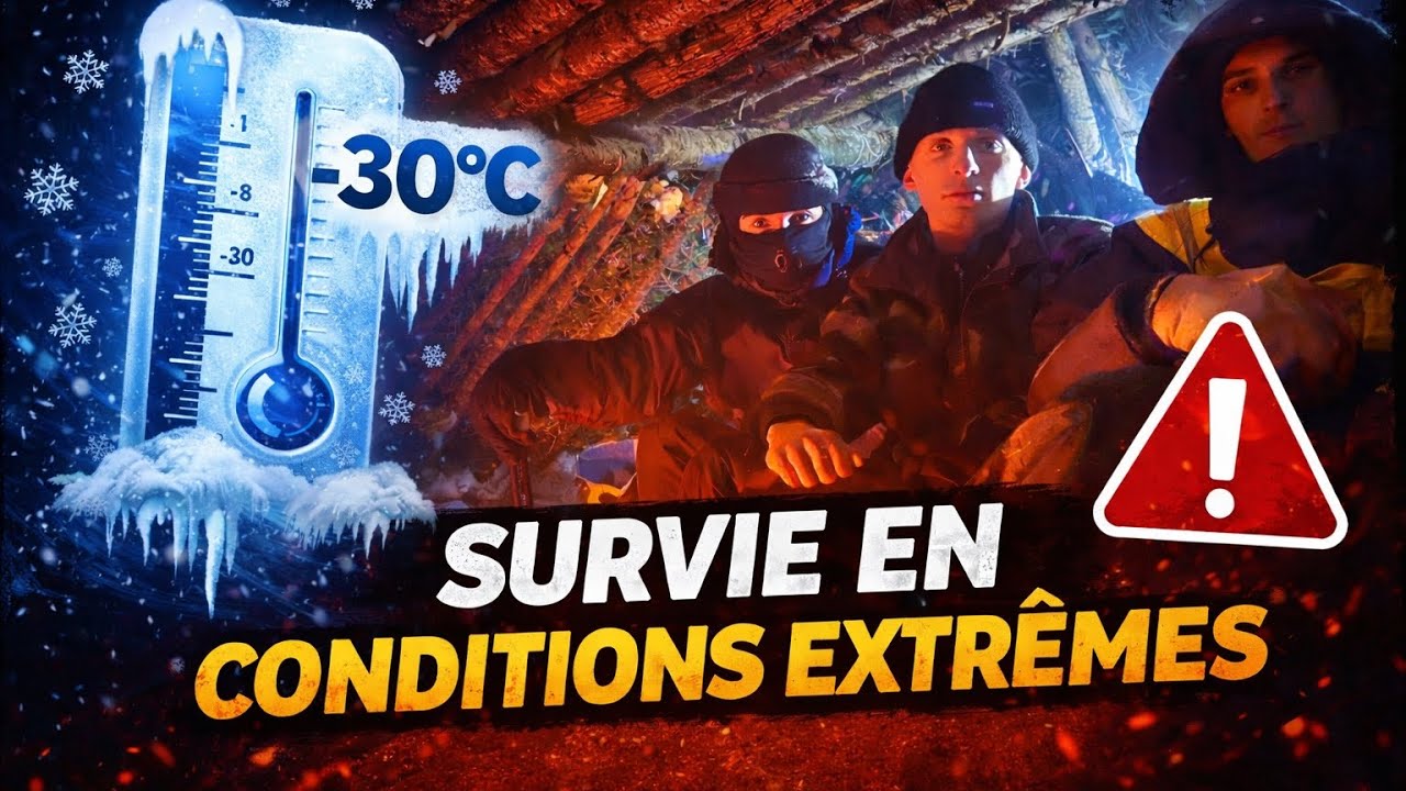 Survivre 4 jours dans les conditions les plus difficiles possibles