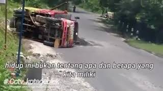 perjuangan seorang sopir truk nikmati hidup kita😢