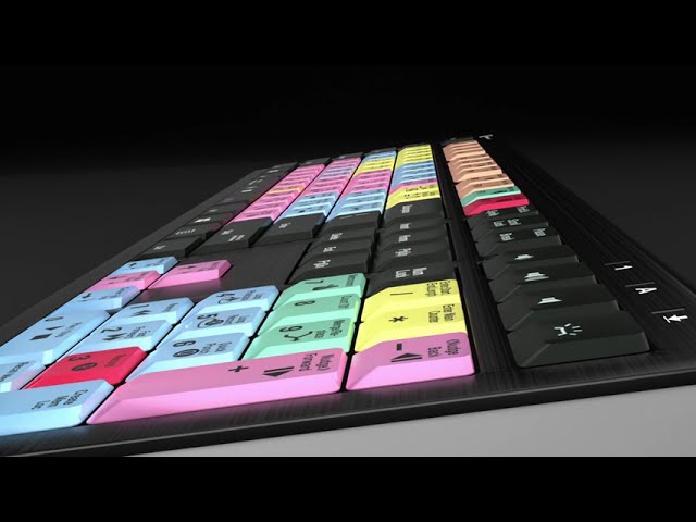 新品未開封 Mac用 logickeyboard Pro Tools Shortcut keyboard Backlit & Bluetooth - Avid Pro Tools - Mac