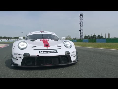 The new 911 RSR - driving footage