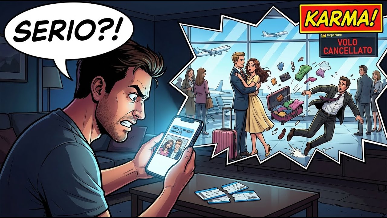 Mia MOGLIE Va In VIAGGIO Con Il Suo EX... Poi Il KARMA L'Ha PUNITA!
