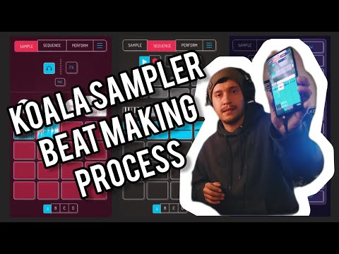 Koala Sampler Beat Making Process