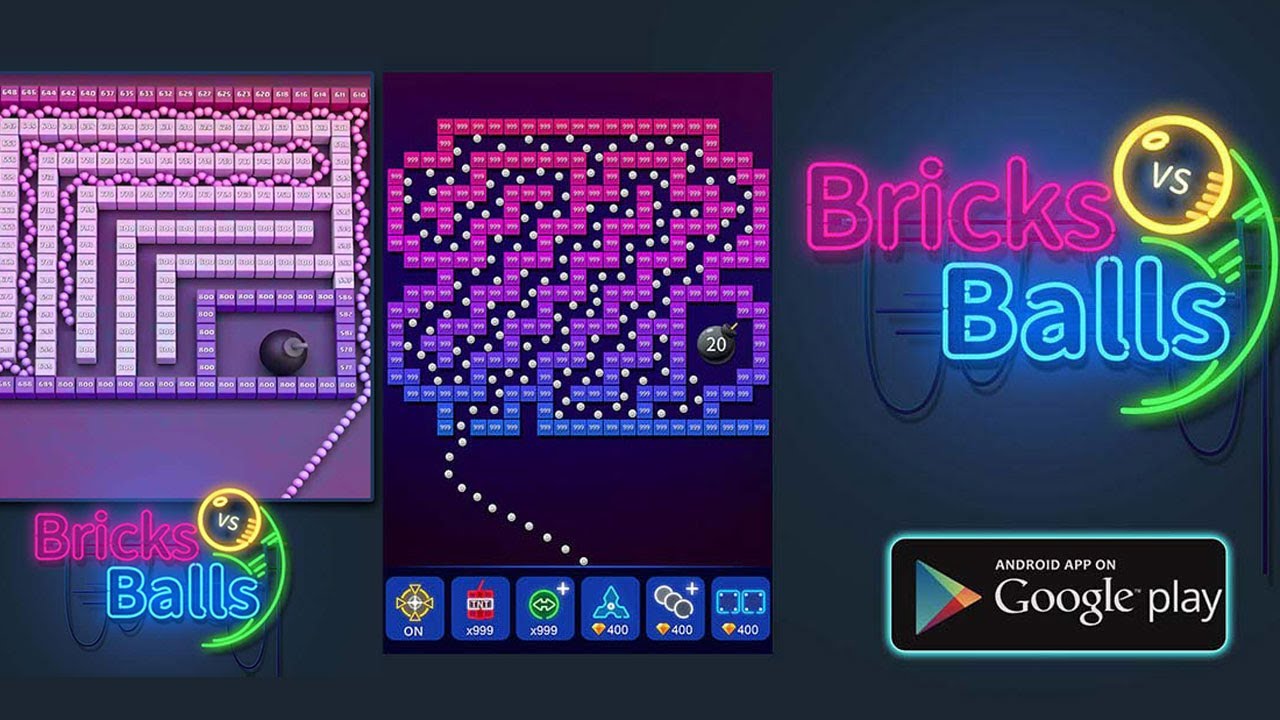 Bricks VS Balls MOD APK cover