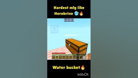 hardest mlg like herobrine🥶🔥 #minecraft #mlg #viral #ytshorts #shorts