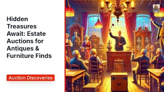 Hidden Treasures Await: Estate Auctions for Antiques & Furniture Finds