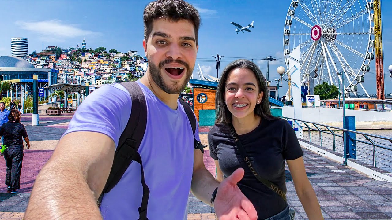 El lugar MÁS TURISTICO de GUAYAQUIL desde hace +200 años | Malecón 2000