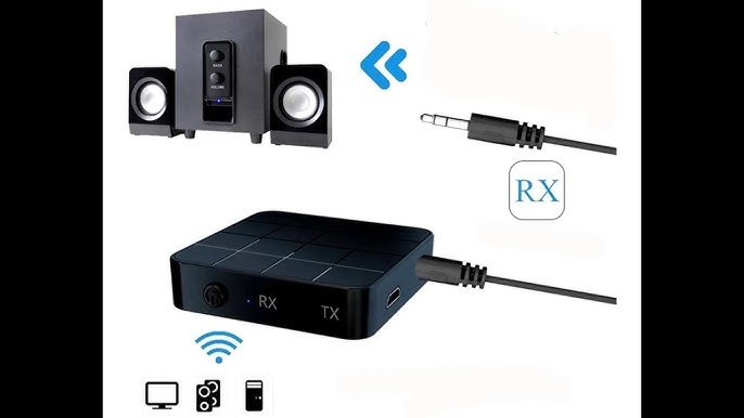 Transmisor y Receptor Bluetooth Audio KN319 - Movicenter Panama