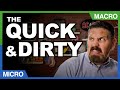 Comparative Advantage and the Quick and Dirty Method
