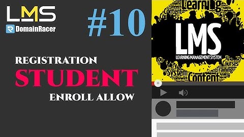 LMS #10: Allow Student Registration/Enroll - WordPress Tutor LMS 2025