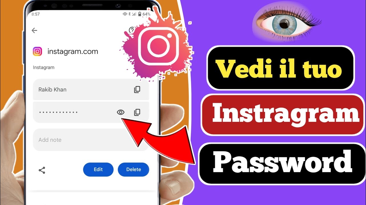 Come trovare la password e il nome utente di Instagram | Come vedere la