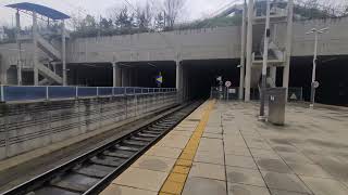 KTX 001호기 서울행 #472 광명역 진입