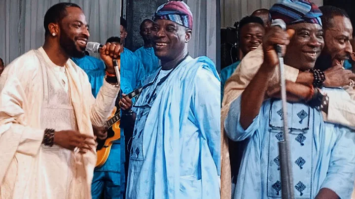 SEE MOMENT WASIU AYINDE GIVE 9ICE MICROPHONE TO SING HIS SONG 