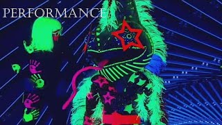 Chameleon sing /Put Your Hands Where My Eyes Could See/THE MASKED SINGER SEASON 5/ Ep 8