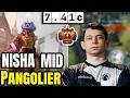🤯 NISHA [Pangolier] MID 7.41c - DOTA 2 HIGHEST MMR MATCH#dota2    #dota2gameplay   #nisha