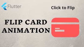 Flip Card Animation in Flutter