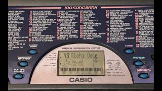 49 - Aloha Oe [Casio CTK-451 Song Bank Archive]