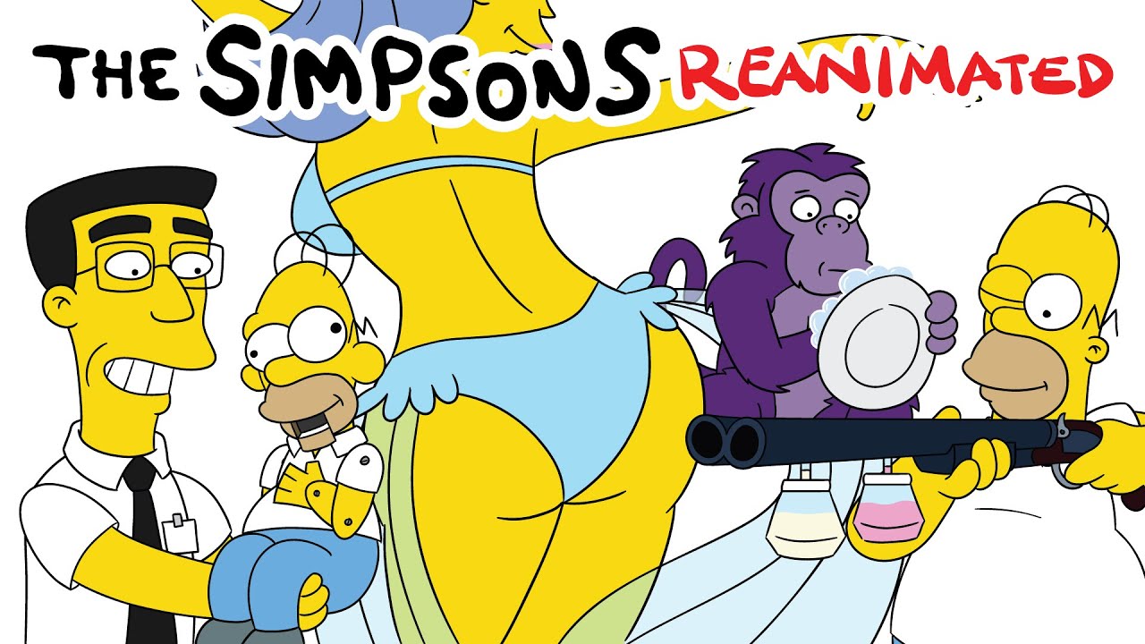 The Simpsons Reanimated Purple Monkey Dishwasher YouTube