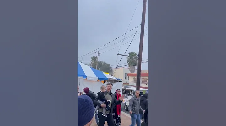 Elon Musk Leaving Sombrero Festival Feb. 26th, 202...