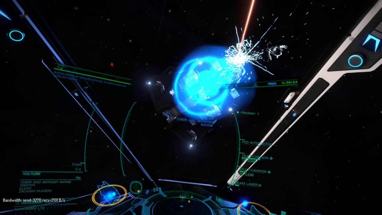 Elite: Dangerous- Engineers PvP:  Imperial Eagle vs Vulture