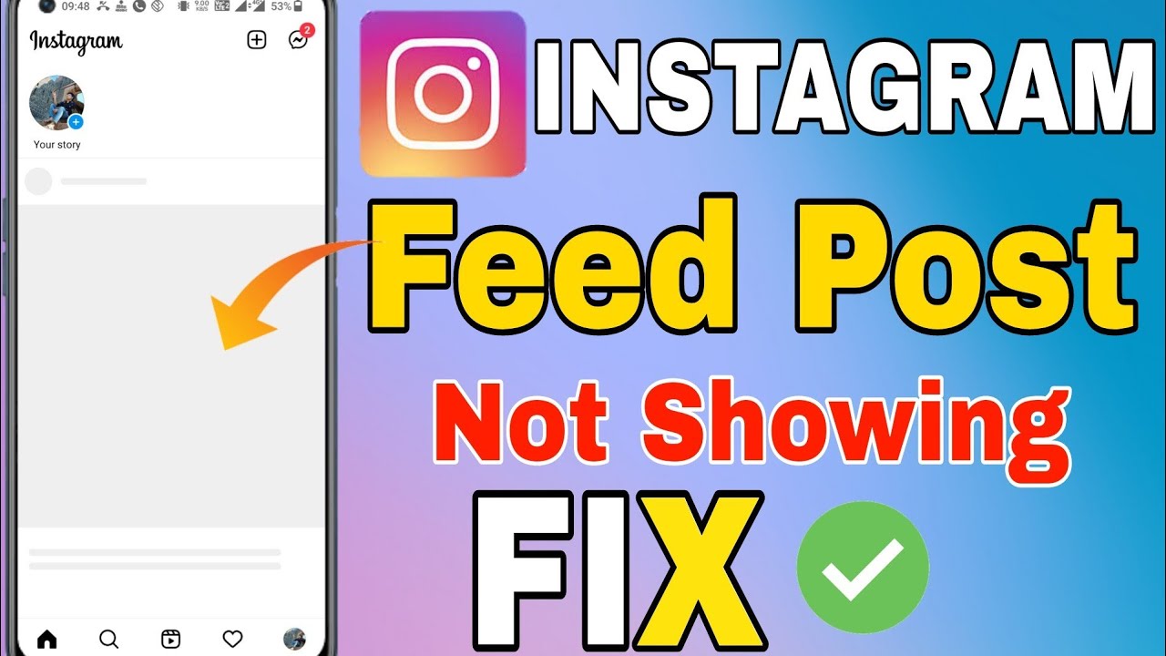 How to Fix Instagram Feed Not showing New Posts || instagram recent ...