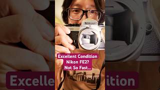 A Used Nikon FE2 Film Camera In 'Excellent Condition'? Not So Fast...  #filmphotography #nikonfm2