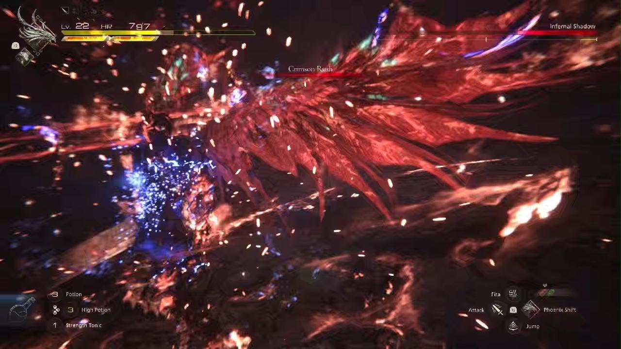 FINAL FANTASY XVI Epic boss fight - YouTube