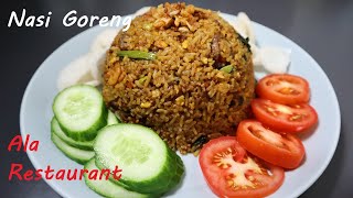 Ternyata inilah rahasia nasi goreng ala restoran yang enak banget (nasi goreng tek tek)